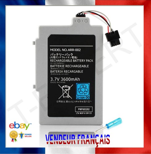 Batterie pour nintendo wii - wii, u