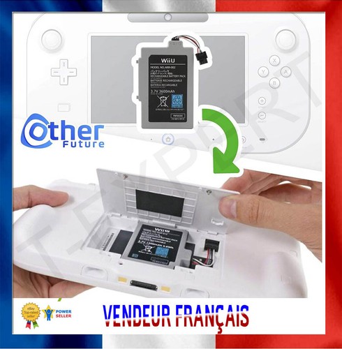 Batterie pour nintendo - wii, u