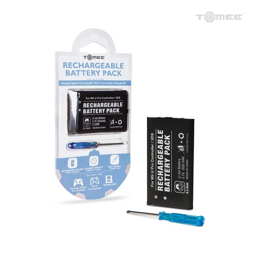 Batteria ricaricabile hyperkin - batteria,