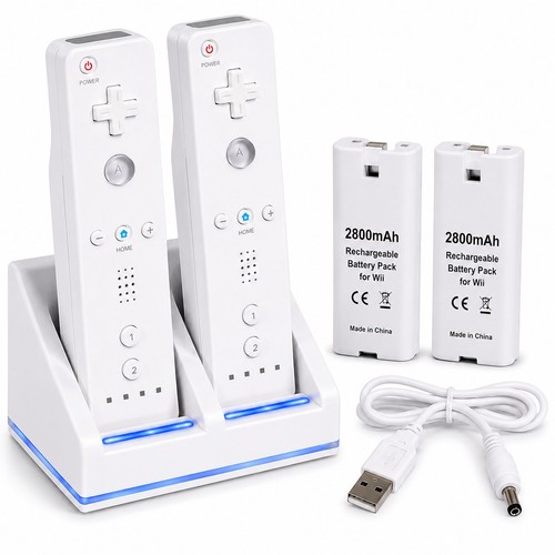 Wii remote charging - remote, dock
